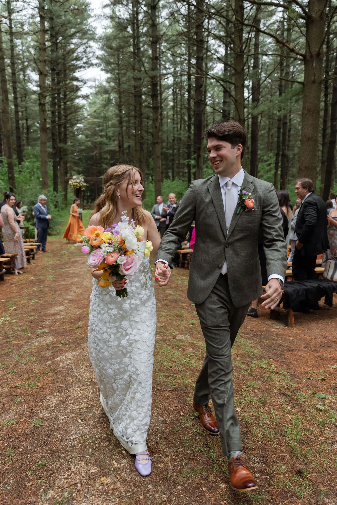 Real Poppy wedding — Colleen + John at Abloom Farm