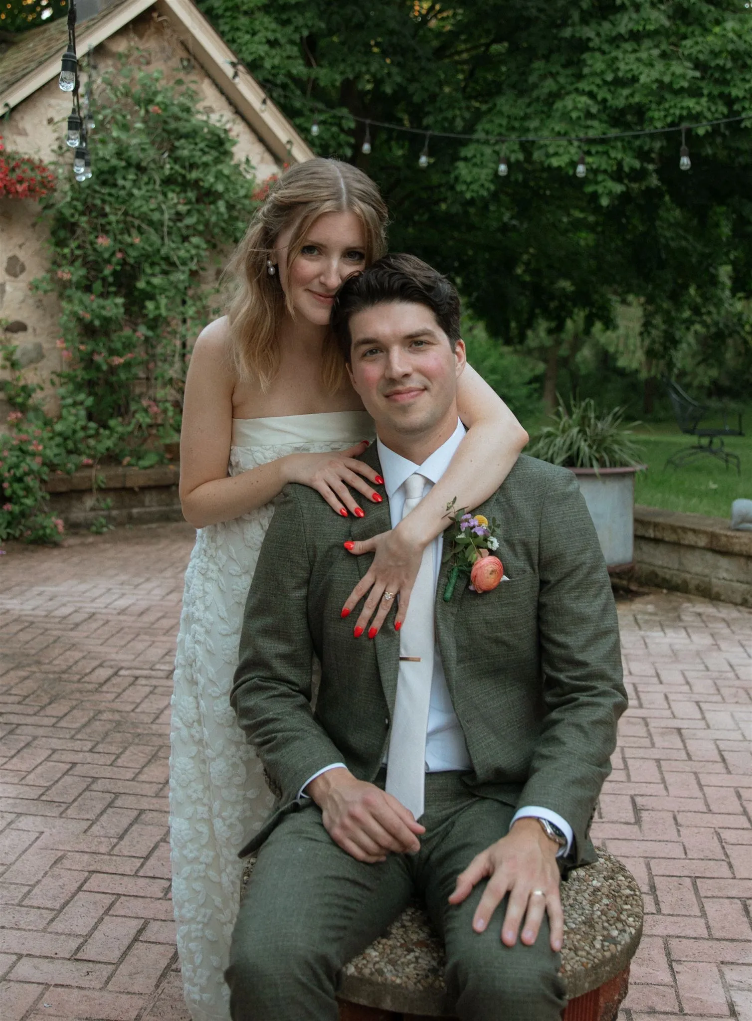 Real Poppy wedding — Colleen + John at Abloom Farm