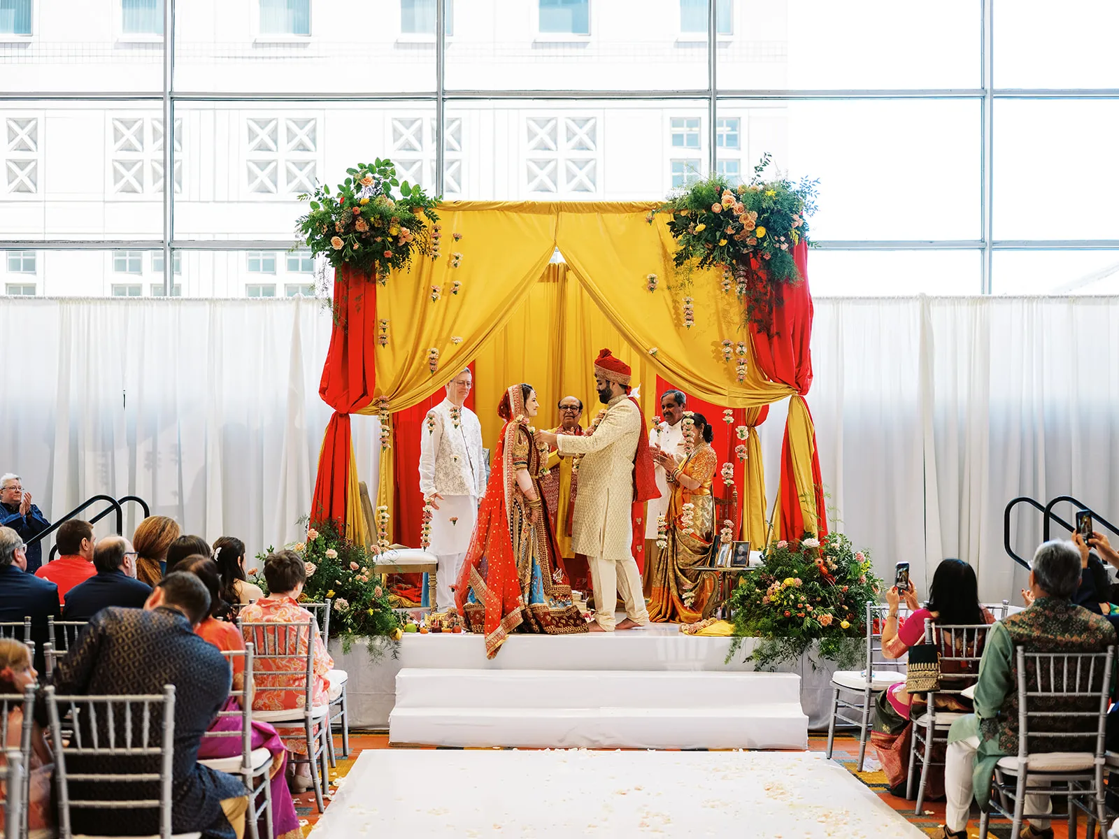 Real Poppy wedding — Fiona + Sneh