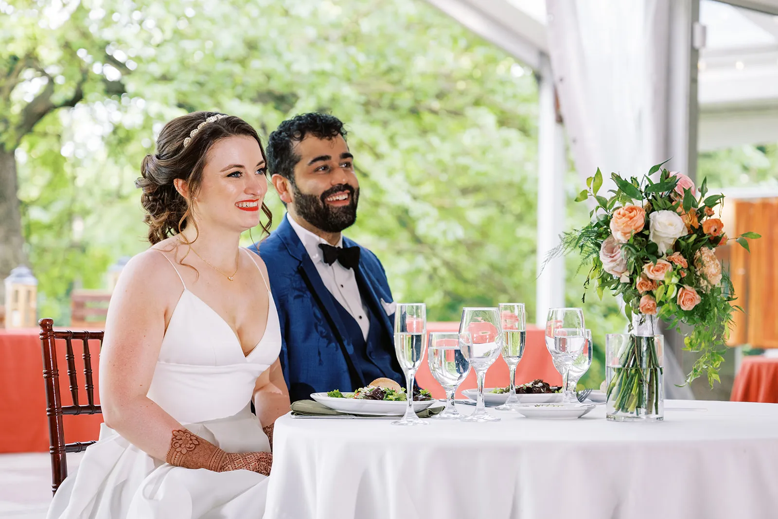 Real Poppy wedding — Fiona + Sneh