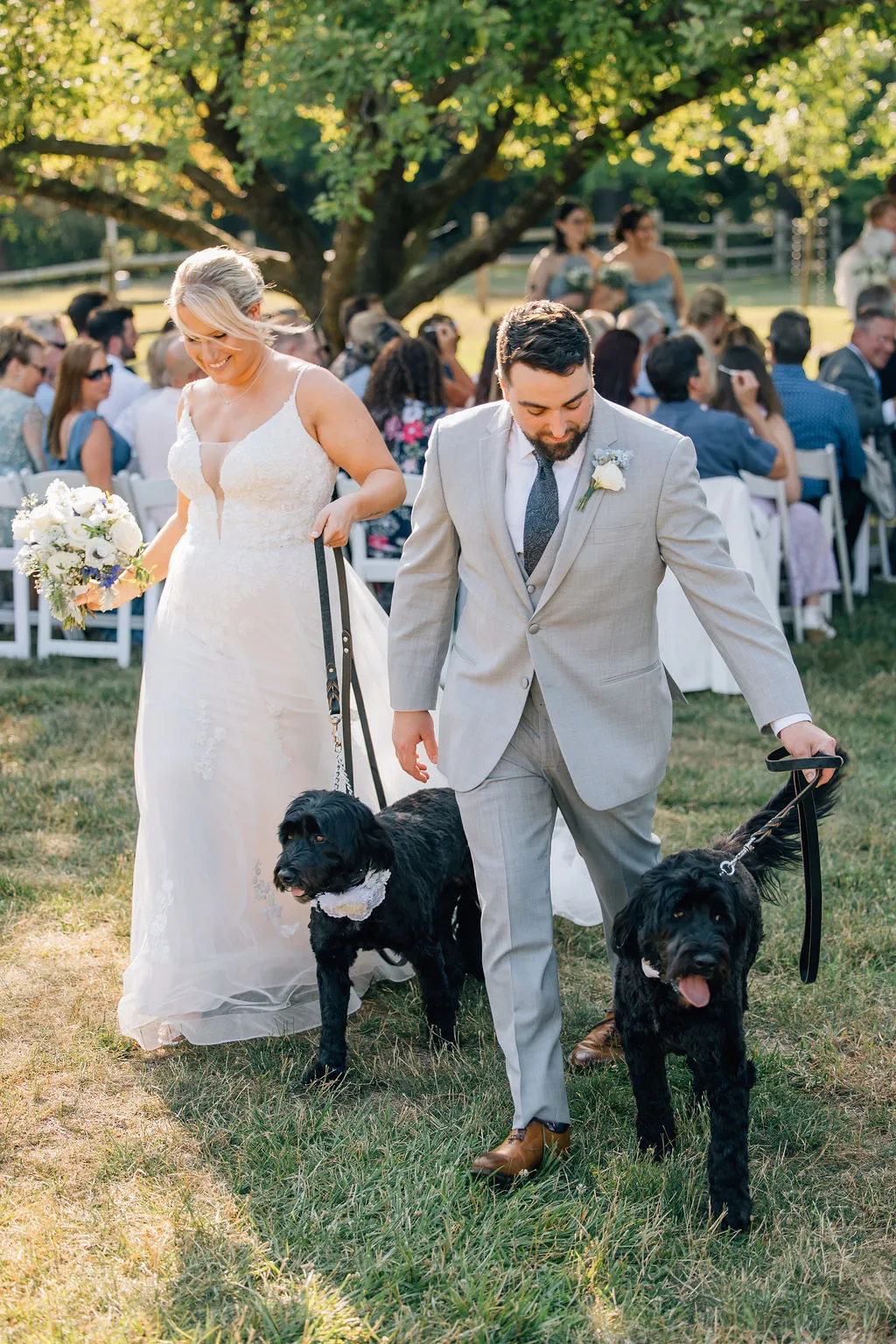 Real Poppy wedding — Lindsay + Brian at John James Audubon Center