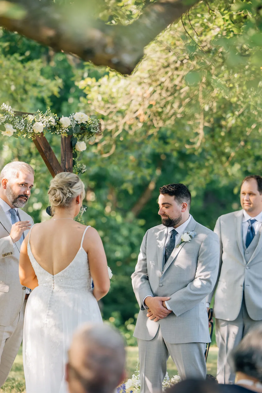 Real Poppy wedding — Lindsay + Brian at John James Audubon Center