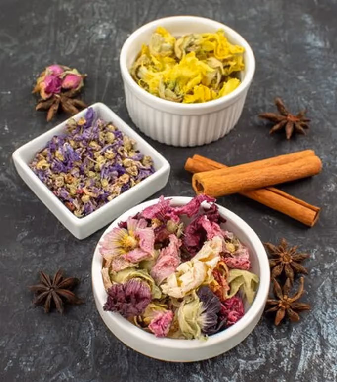 Reusing wedding flowers as homemade potpourri