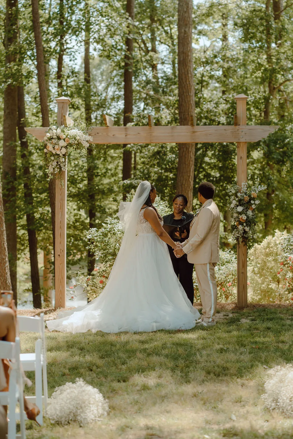 Real Poppy wedding — Nafeesah + Jonathan at Daniels Ridge