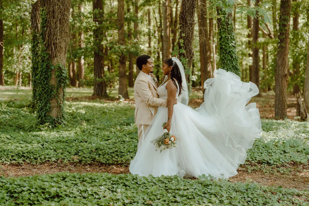 Real Poppy wedding — Nafeesah + Jonathan at Daniels Ridge
