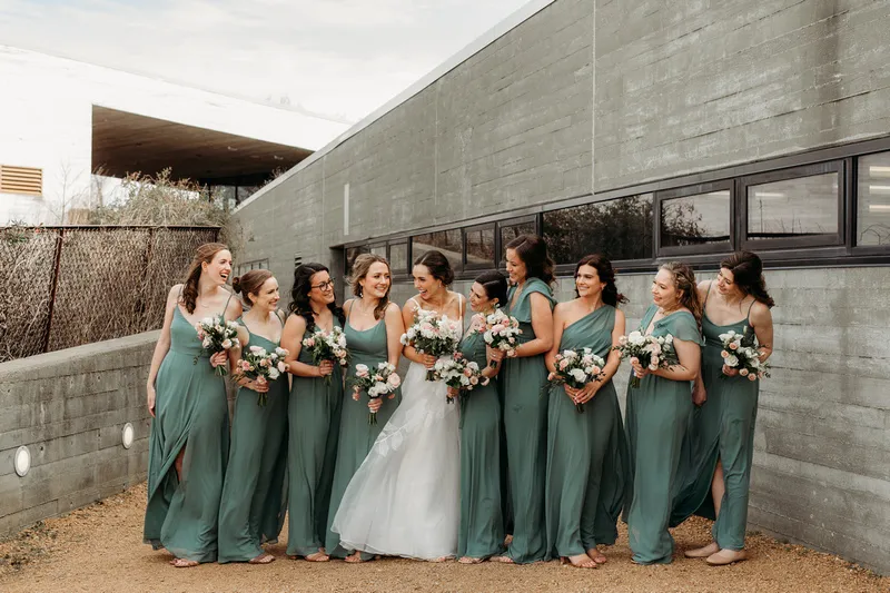 Real Poppy wedding — Ellie + Chris at Trinity River Audubon Center