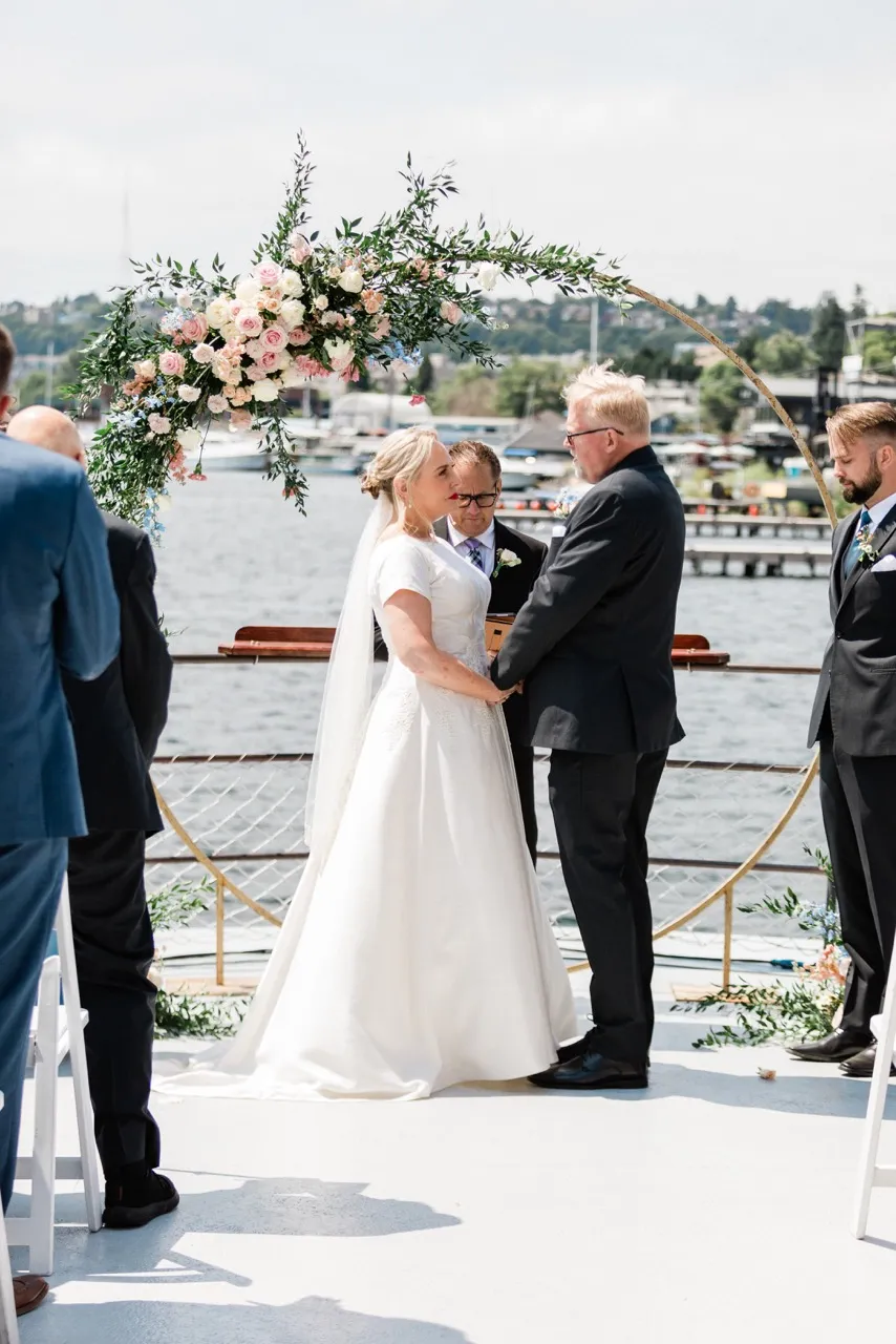 Real Poppy wedding — Kimberly + Kent