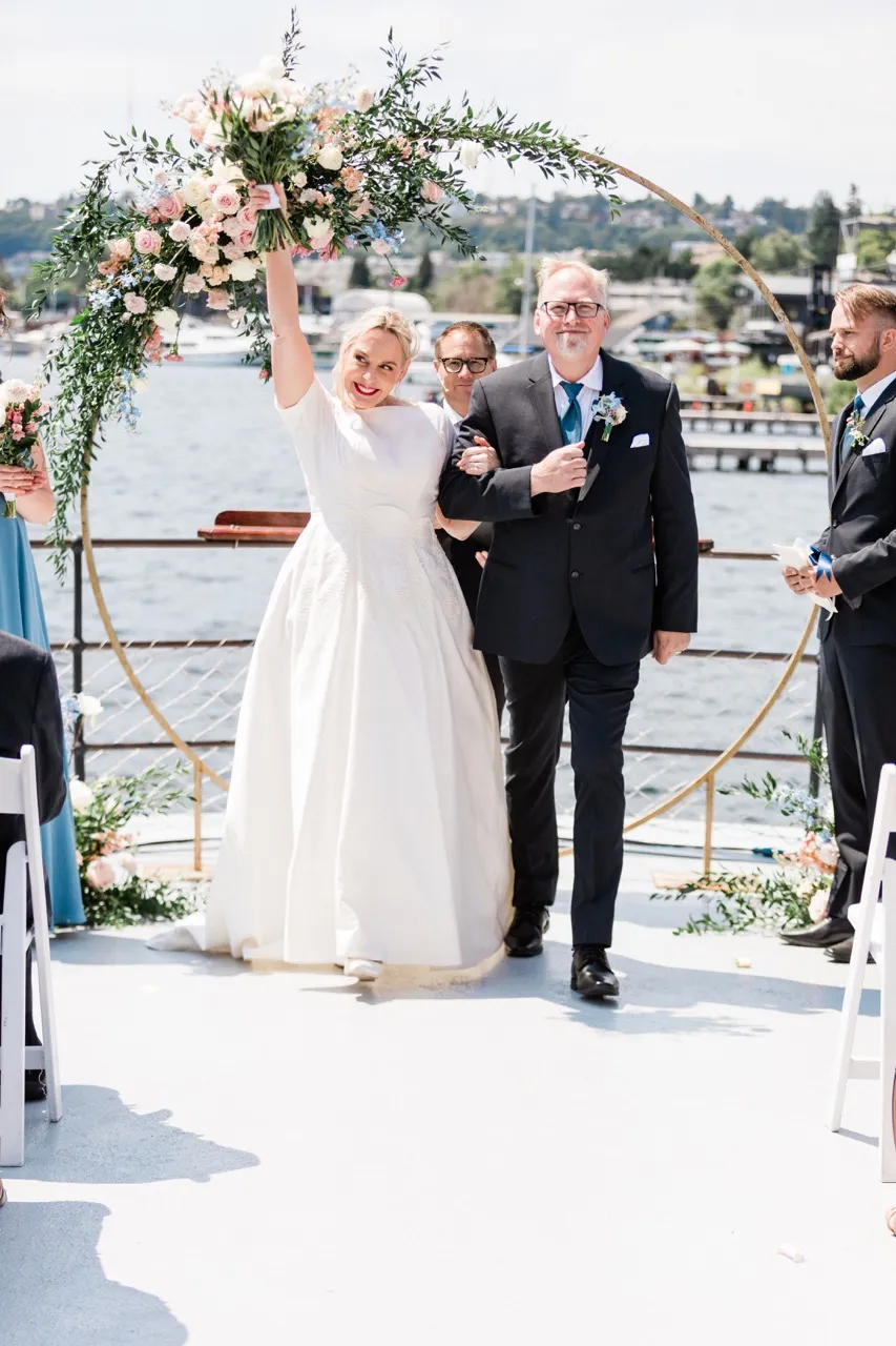Real Poppy wedding — Kimberly + Kent