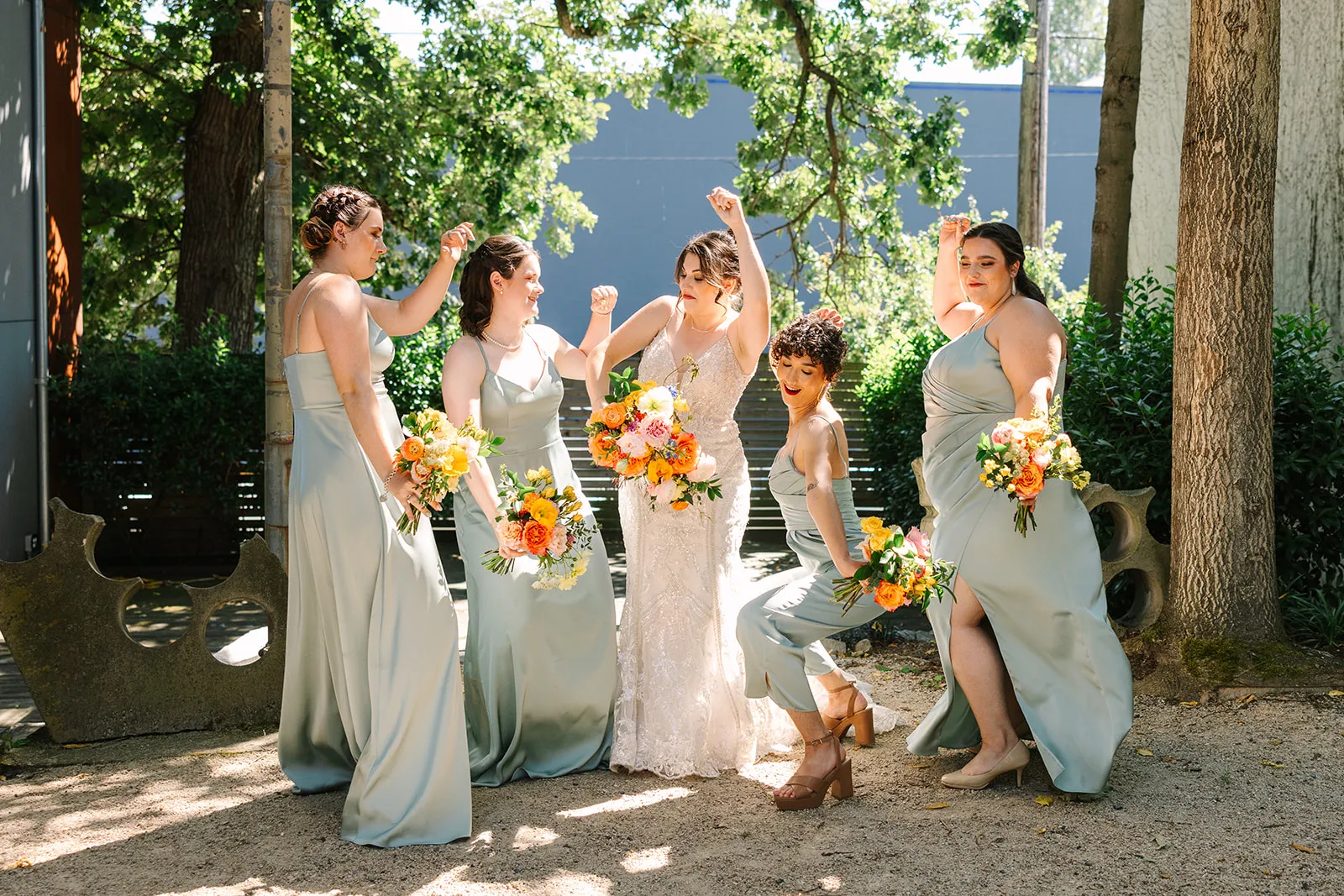 Real Poppy wedding — Megan + Griff at Freemont Foundr