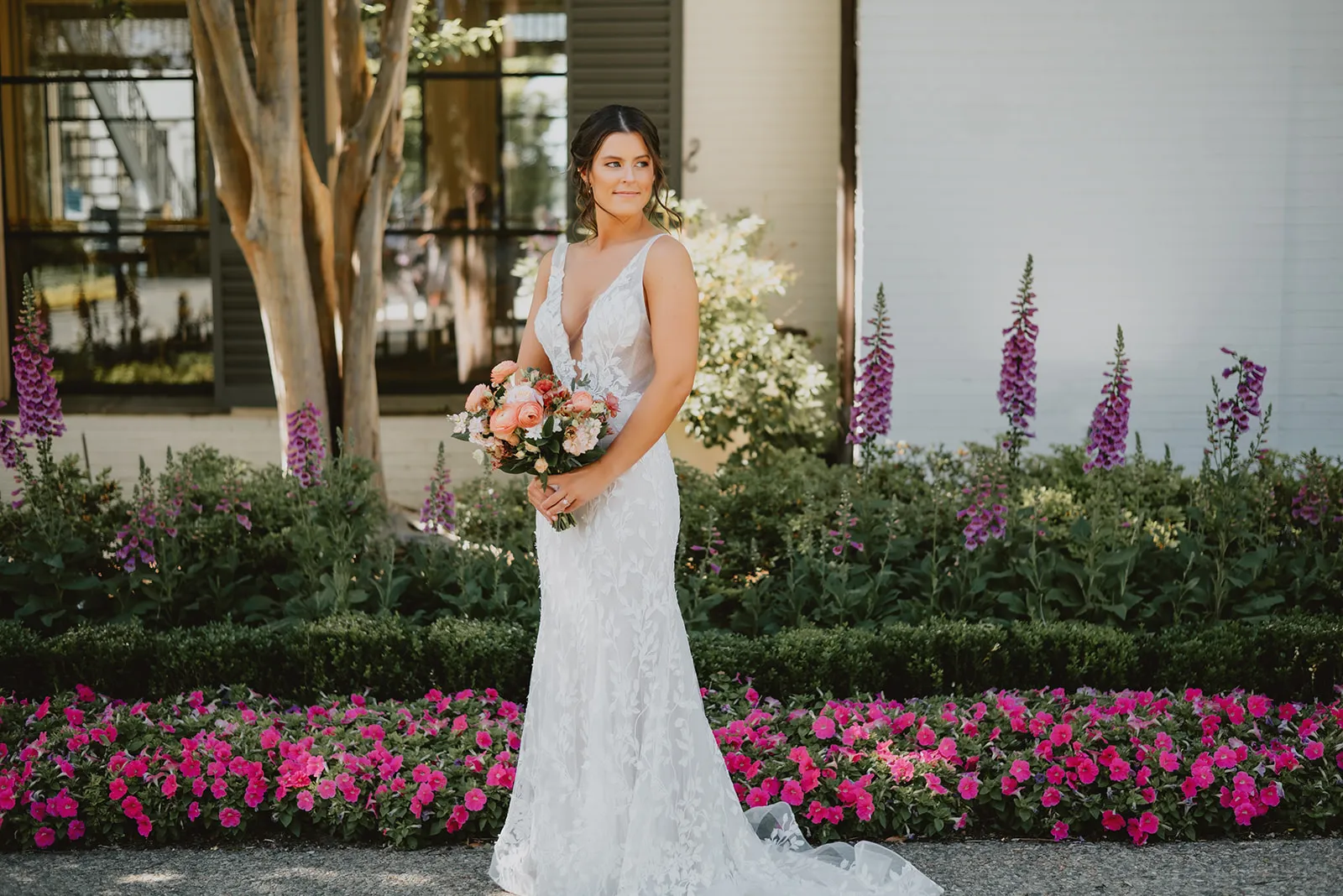 Real Poppy wedding — Anna + Jack at The Dallas Arboretum