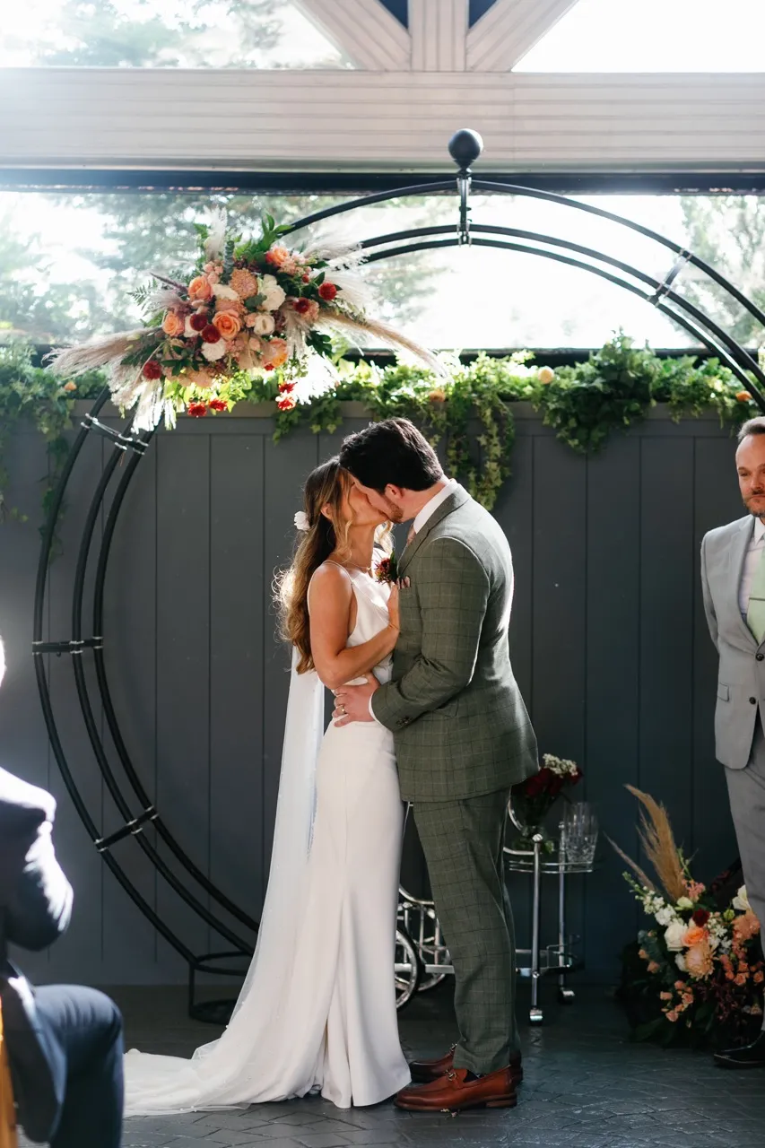 Real Poppy wedding — Kristin + Drew at Park Loft