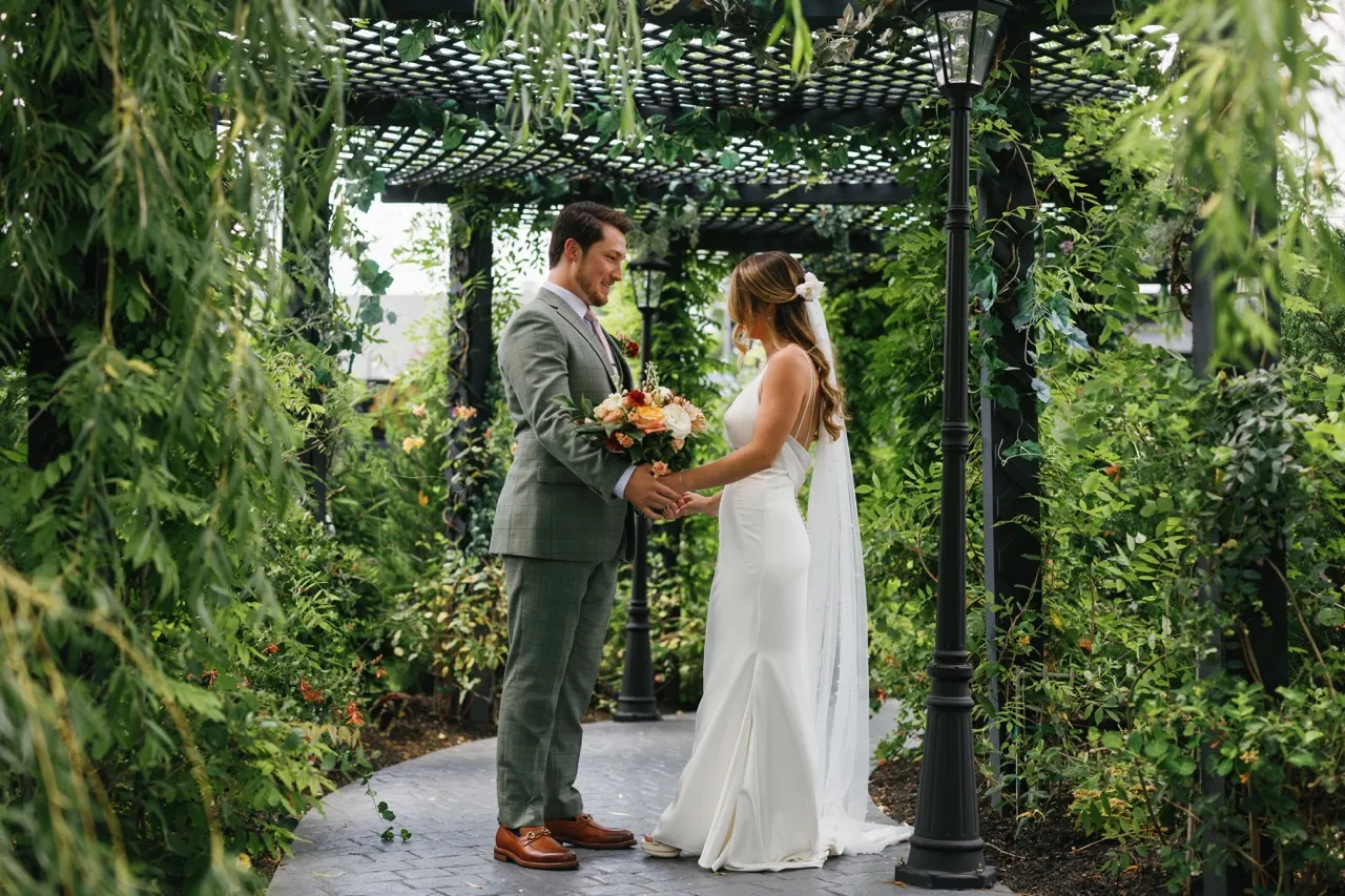 Real Poppy wedding — Kristin + Drew at Park Loft