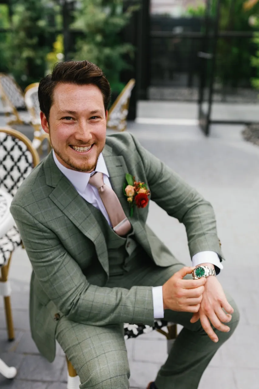 Real Poppy wedding — Kristin + Drew at Park Loft
