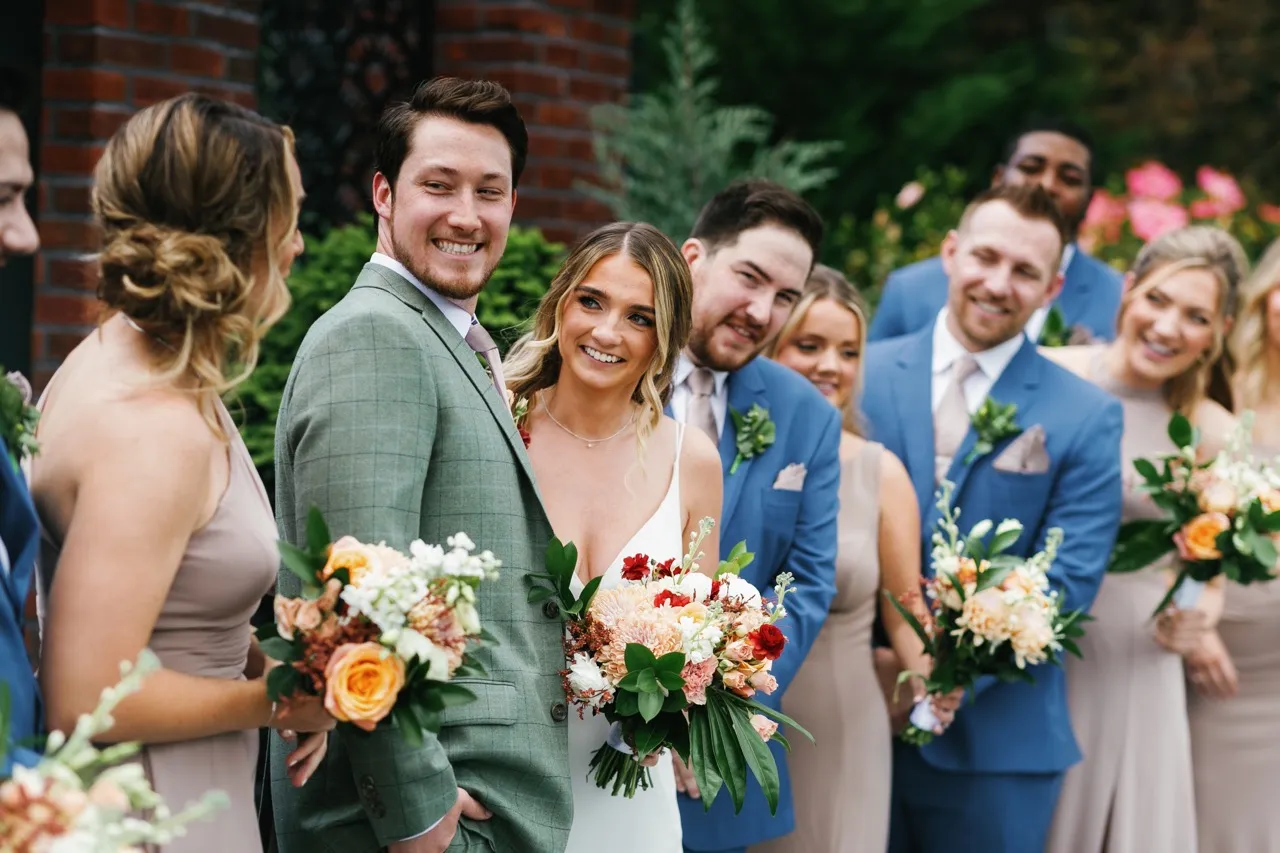 Real Poppy wedding — Kristin + Drew at Park Loft