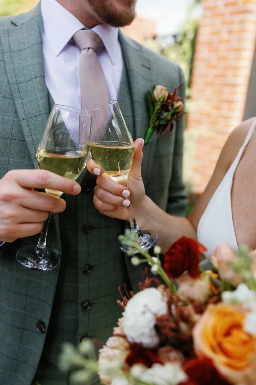 Real Poppy wedding — Kristin + Drew at Park Loft