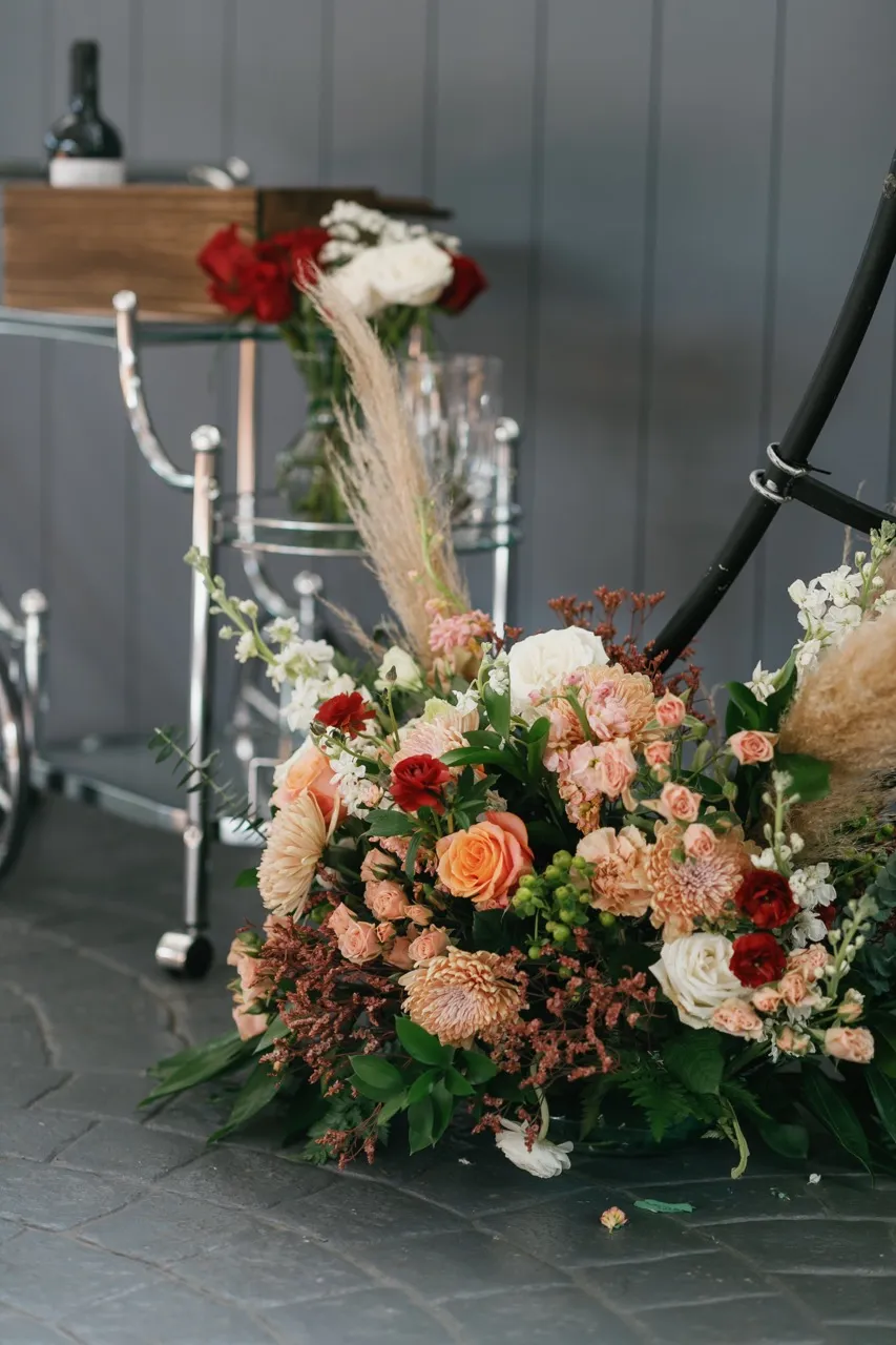 Real Poppy wedding — Kristin + Drew at Park Loft