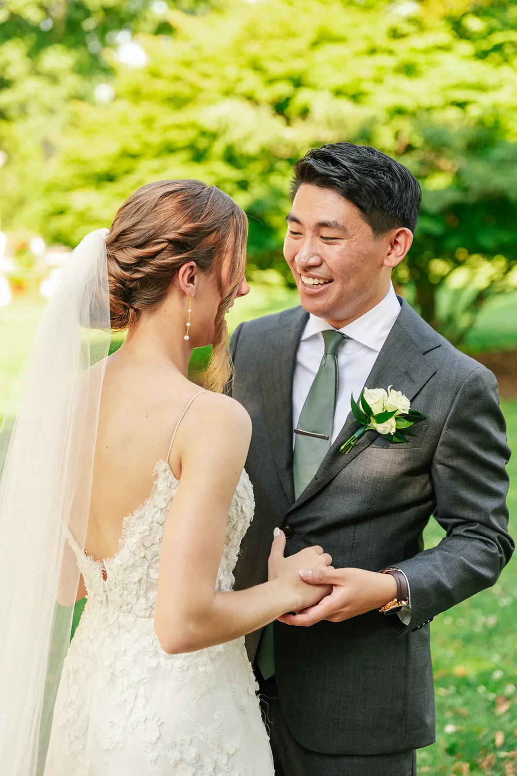 Real Poppy wedding — Alena + Junseo at Mount Hope Farm