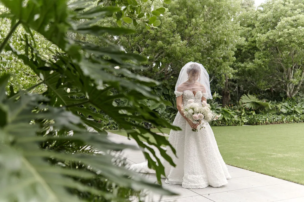 Real Poppy wedding — Abigail + Emmanuel at Norton Museum of Art