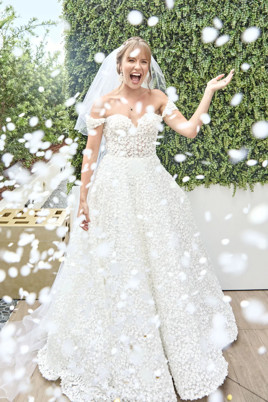 Real Poppy wedding — Abigail + Emmanuel at Norton Museum of Art