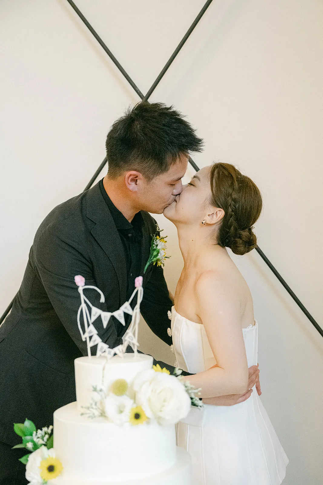 Real Poppy wedding — Cecilia + Sam at The Ruth Bancroft Garden