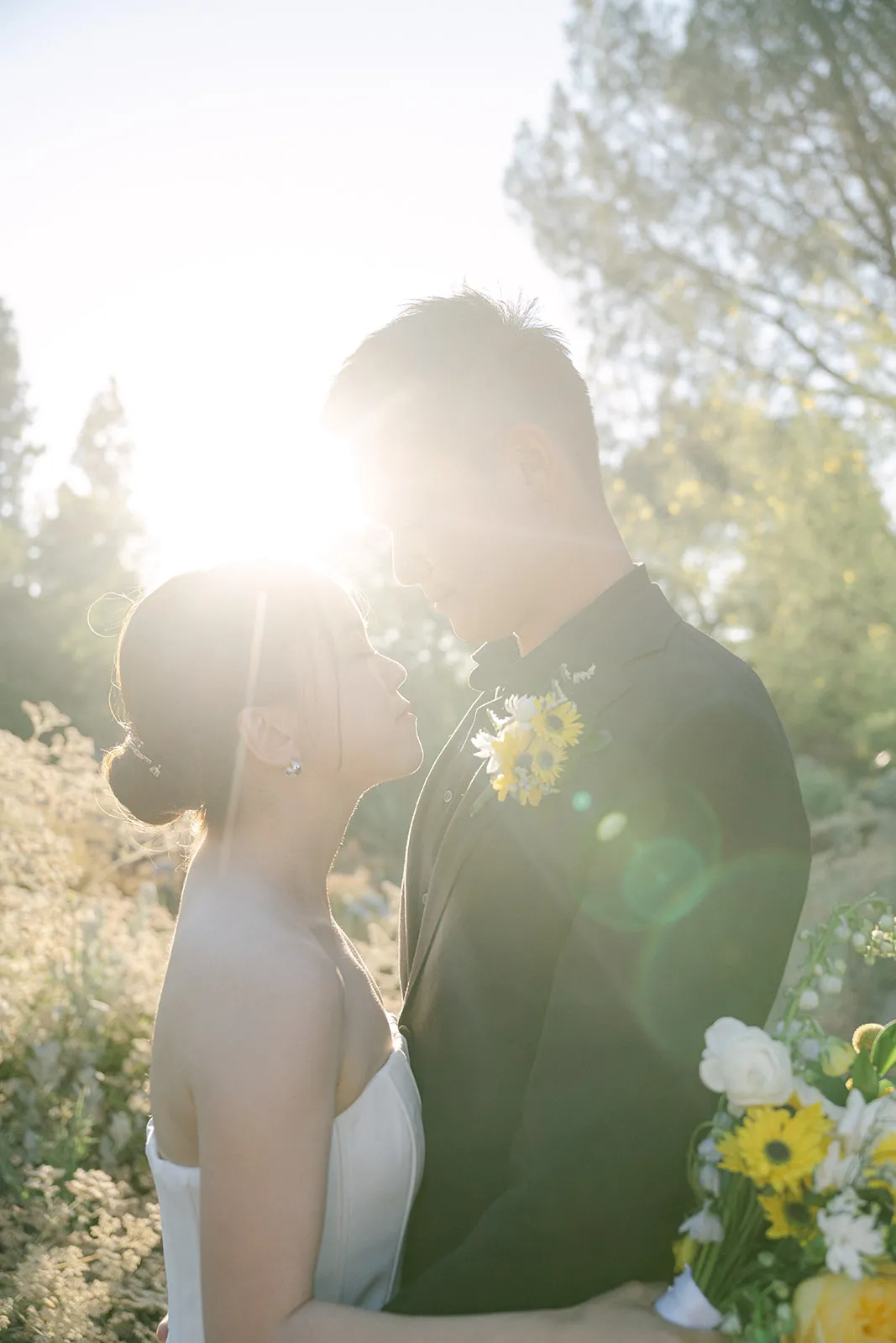 Real Poppy wedding — Cecilia + Sam at The Ruth Bancroft Garden