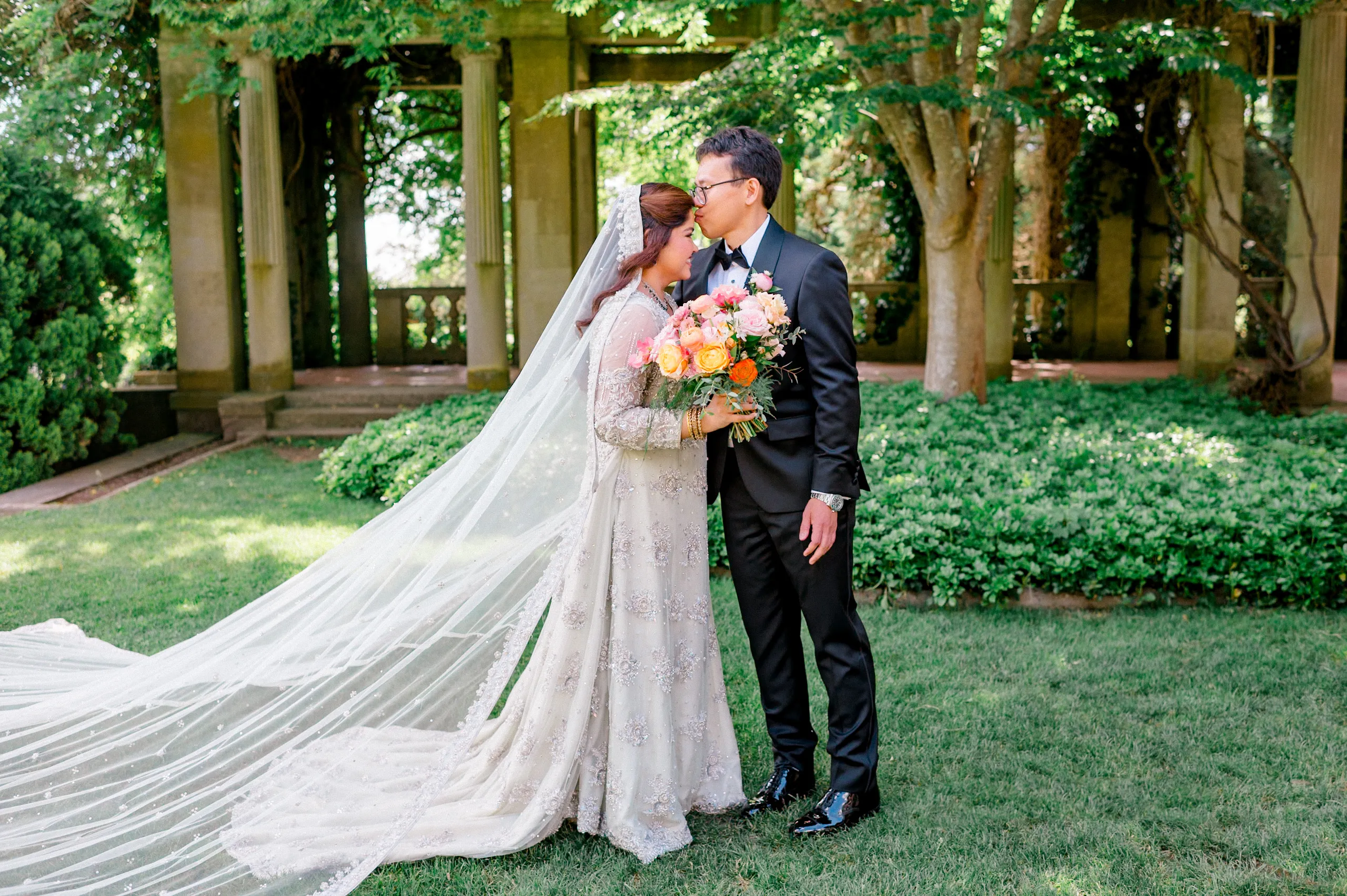 Real Poppy wedding — Quratul-ain + Minh Eolia at Mansion at Harkness Park