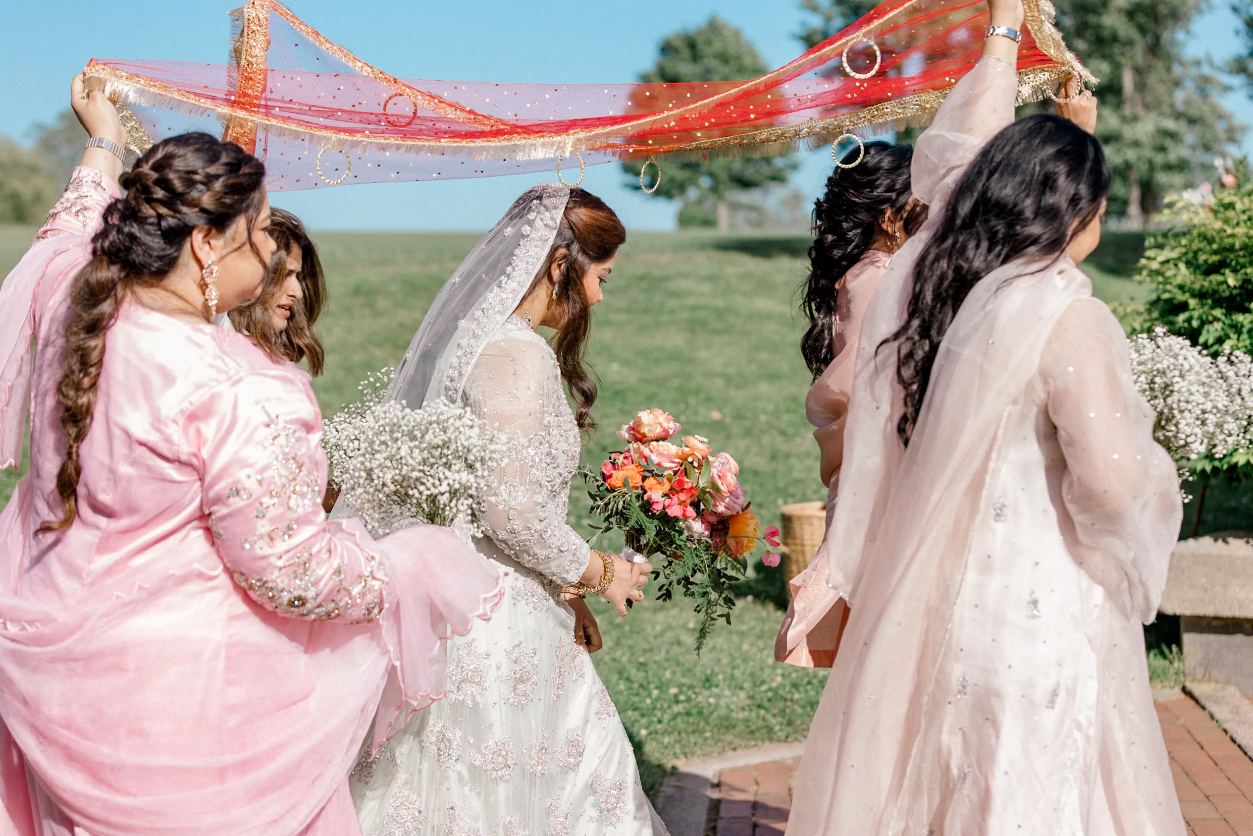 Real Poppy wedding — Quratul-ain + Minh Eolia at Mansion at Harkness Park