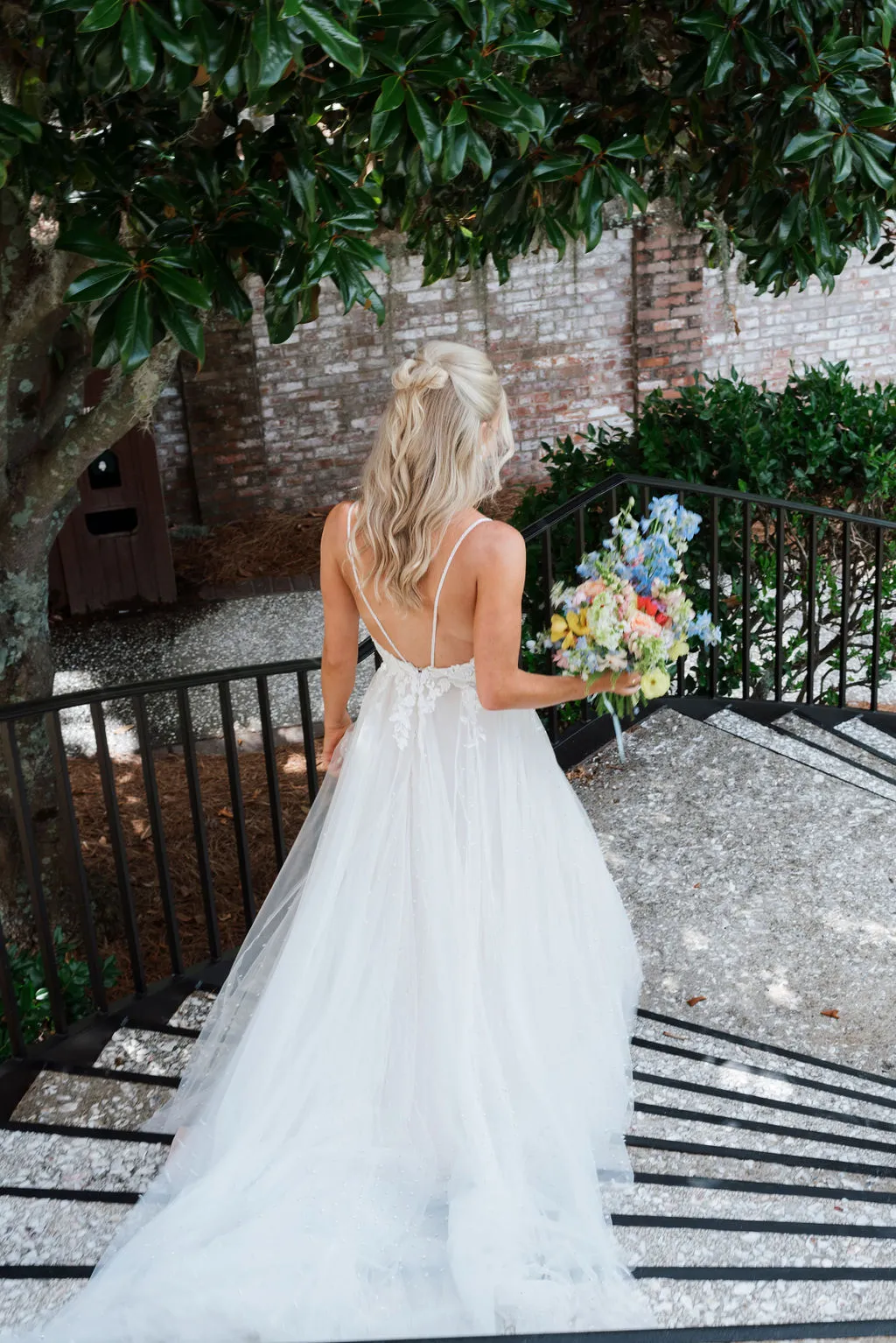 Real Poppy wedding — Addie + Hayden at The Dunes West Golf and River Club