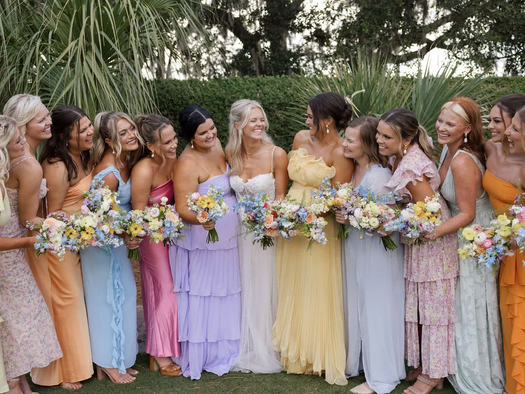Real Poppy wedding — Addie + Hayden at The Dunes West Golf and River Club