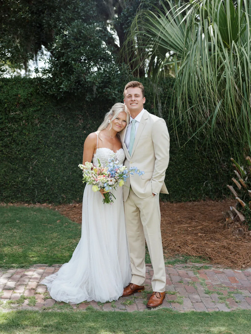 Real Poppy wedding — Addie + Hayden at The Dunes West Golf and River Club
