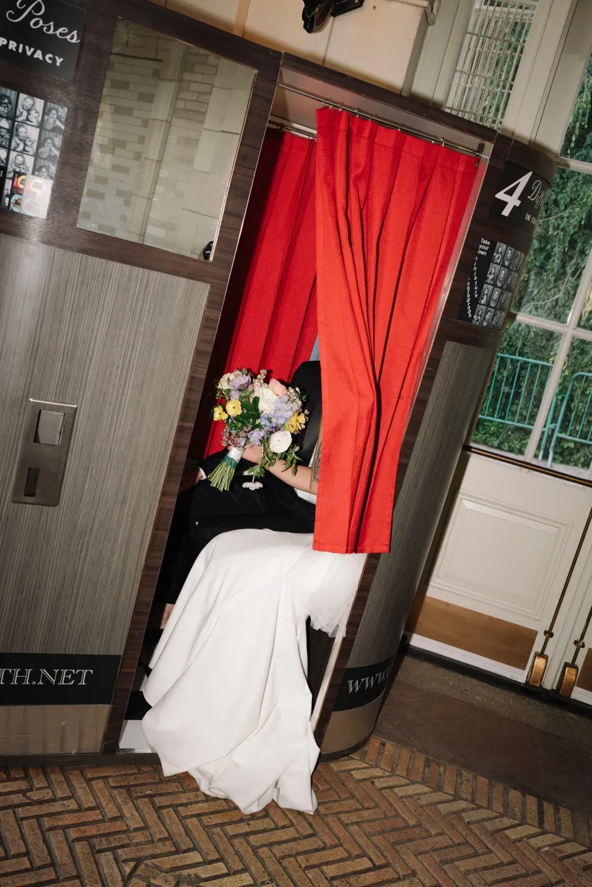 Real Poppy wedding — Hanna + Harold at Prospect Park Boathouse