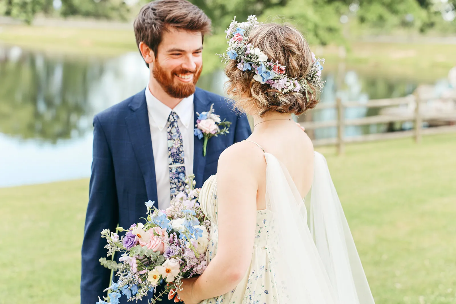 Real Poppy wedding — Kelsey + Alex at Blue Ridge School