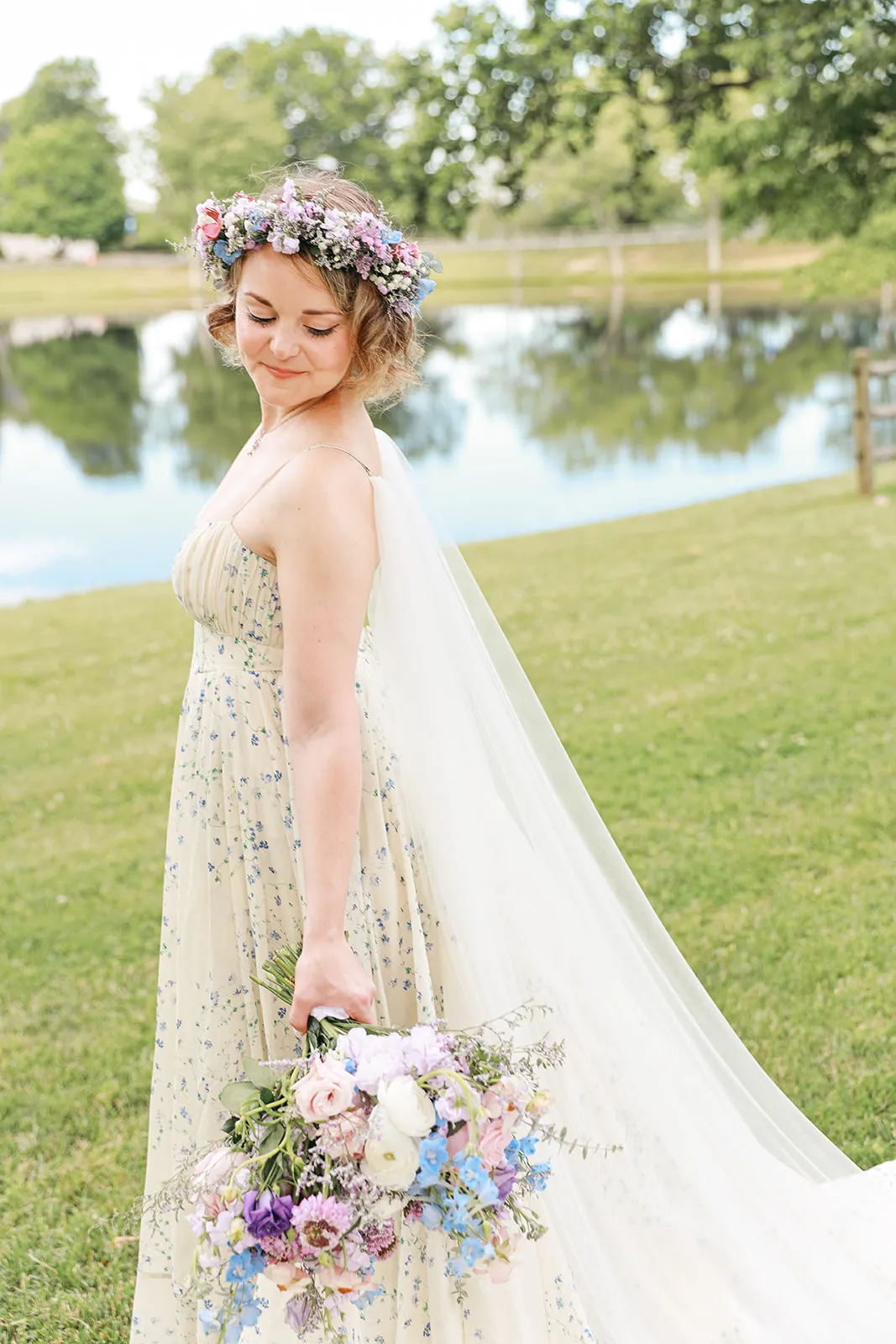 Real Poppy wedding — Kelsey + Alex at Blue Ridge School