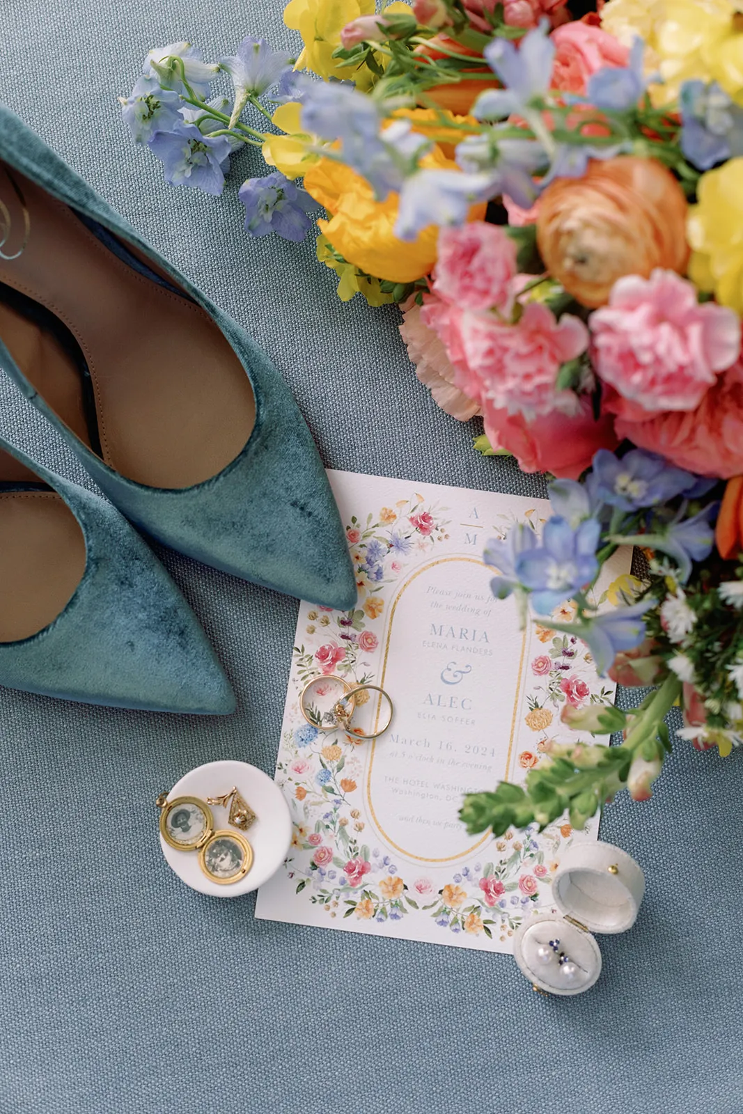 Real Poppy wedding — Maria + Alec at Washington, DC