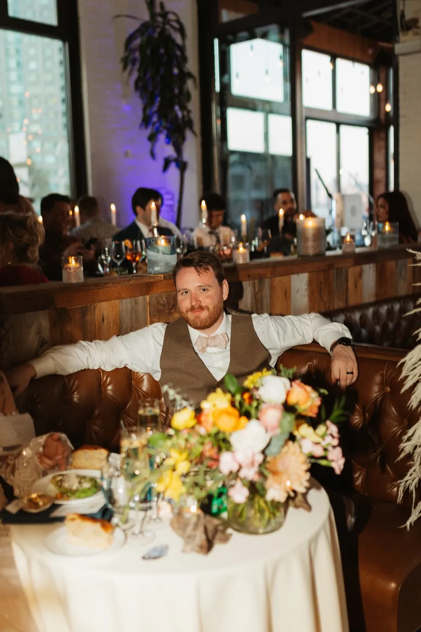 Real Poppy wedding — Emily + Cole at Battello