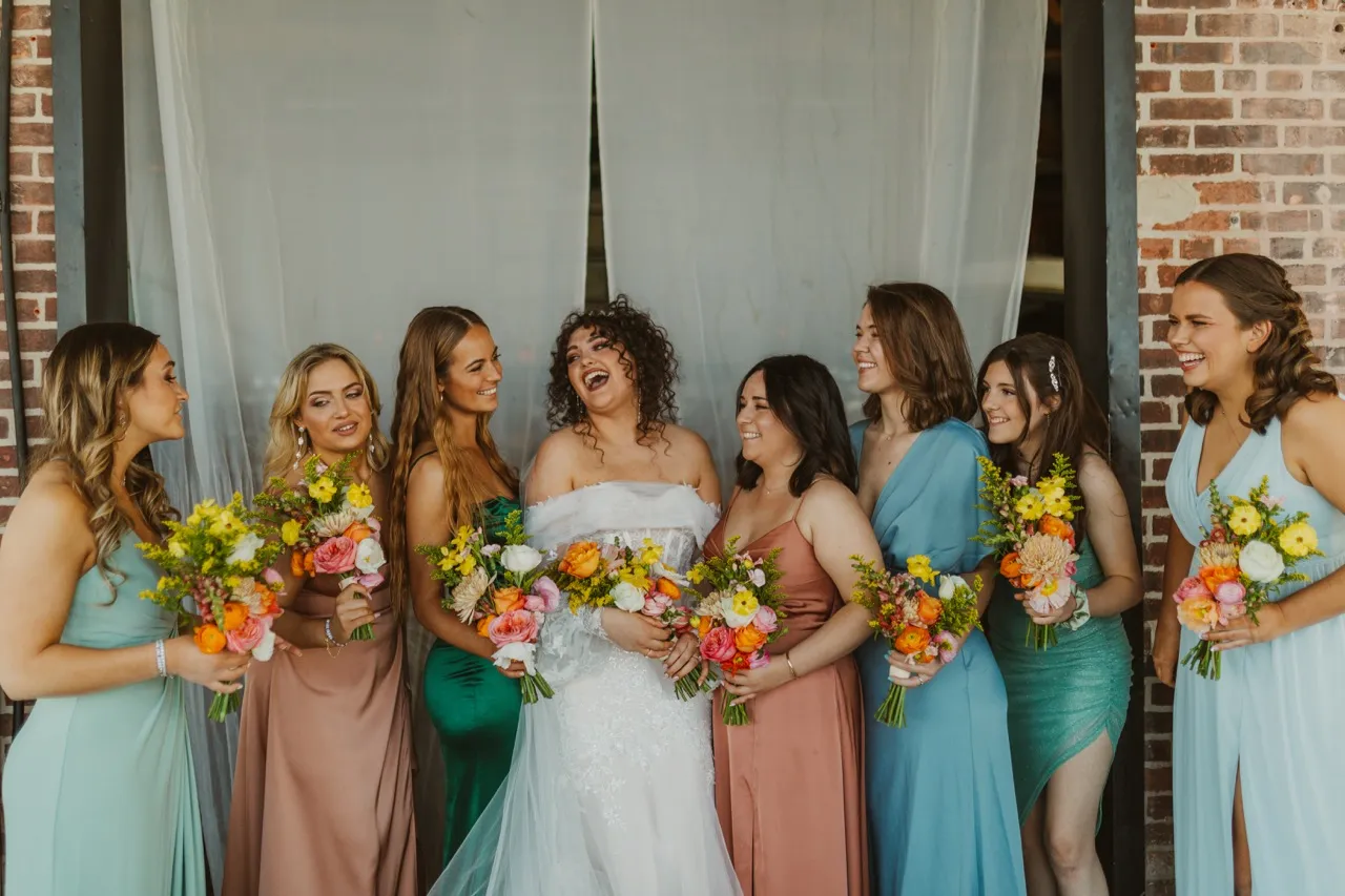 Real Poppy wedding — Emily + Cole at Battello