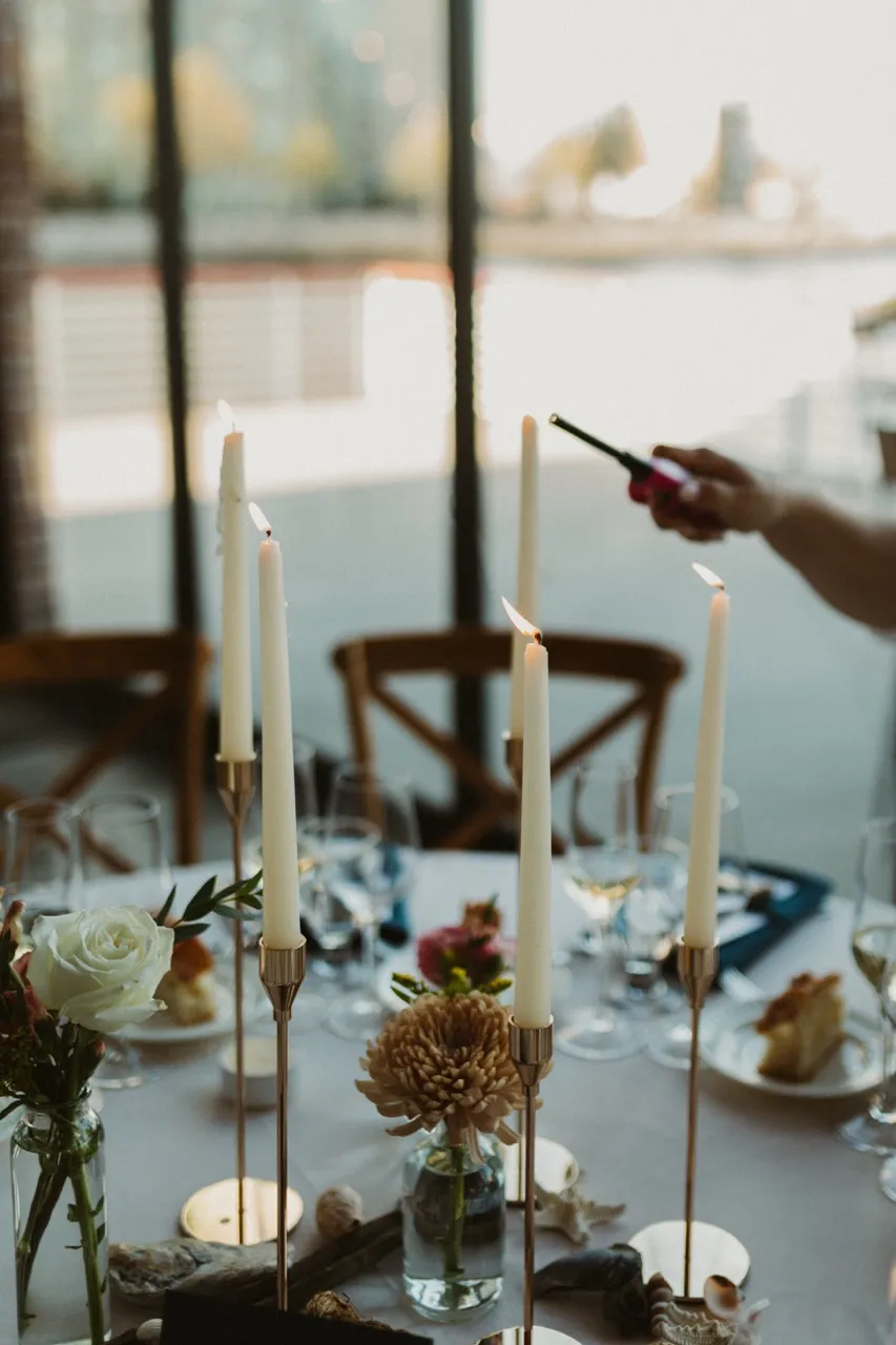 Real Poppy wedding — Emily + Cole at Battello