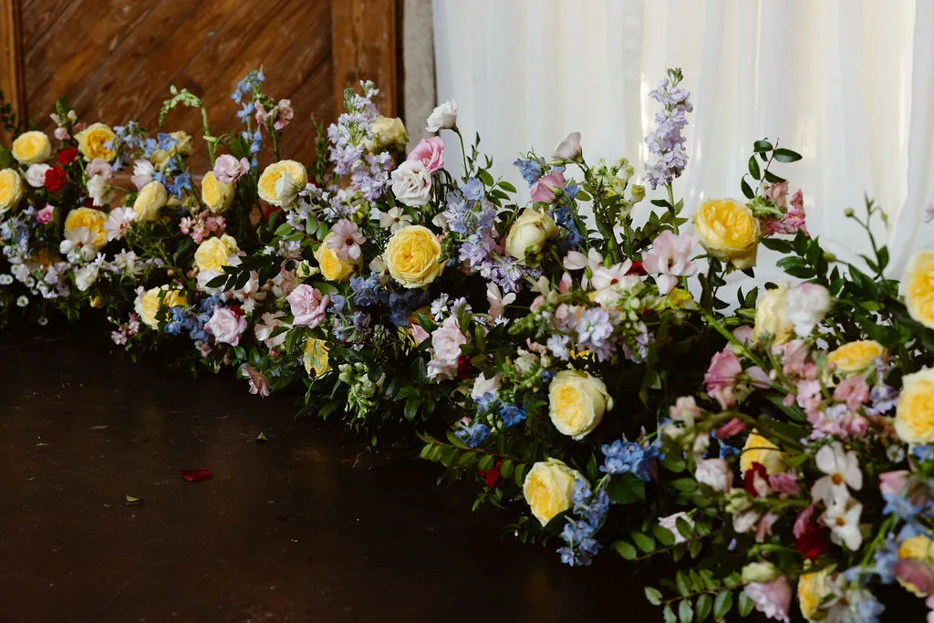 Real Poppy wedding — Samantha + Anand at The Foundry at Puritan Mill