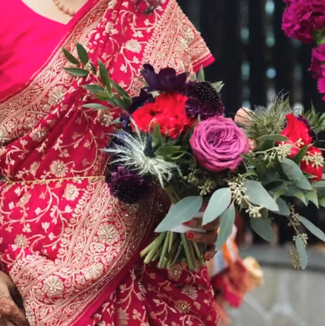fall wedding flowers in season