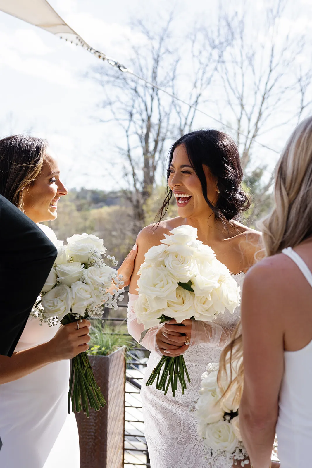 Real Poppy wedding — Fallon + Brandon at Highland Brewing