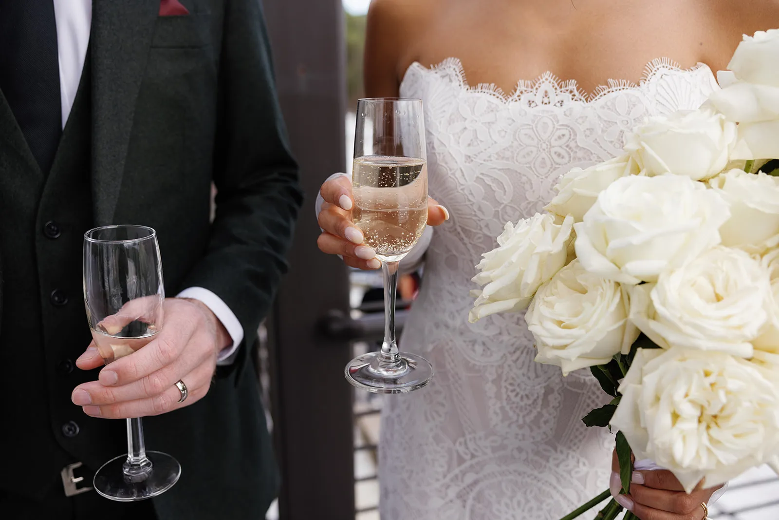 Real Poppy wedding — Fallon + Brandon at Highland Brewing