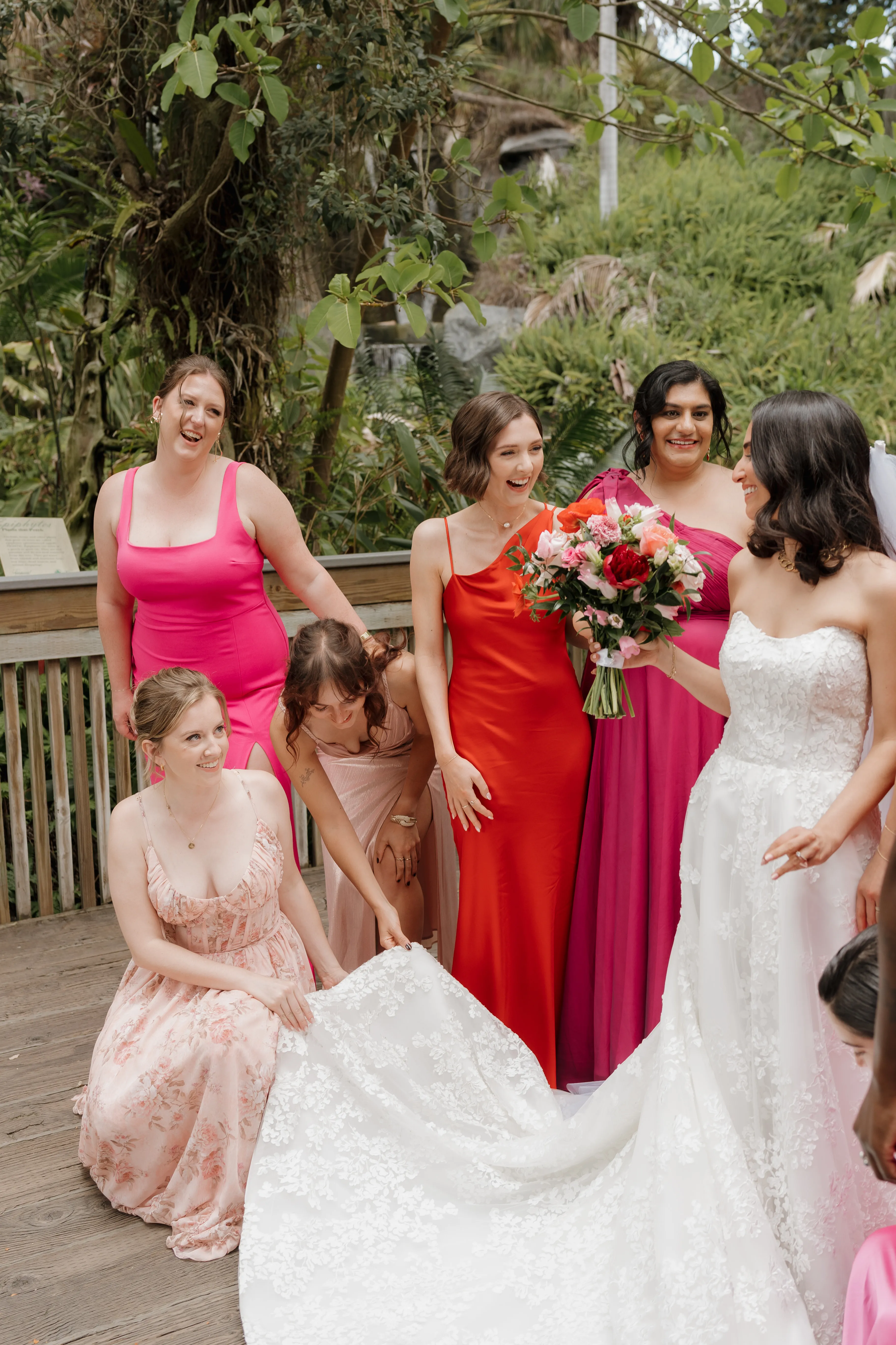 Real Poppy wedding — Donya + Avery at San Diego Botanic Garden