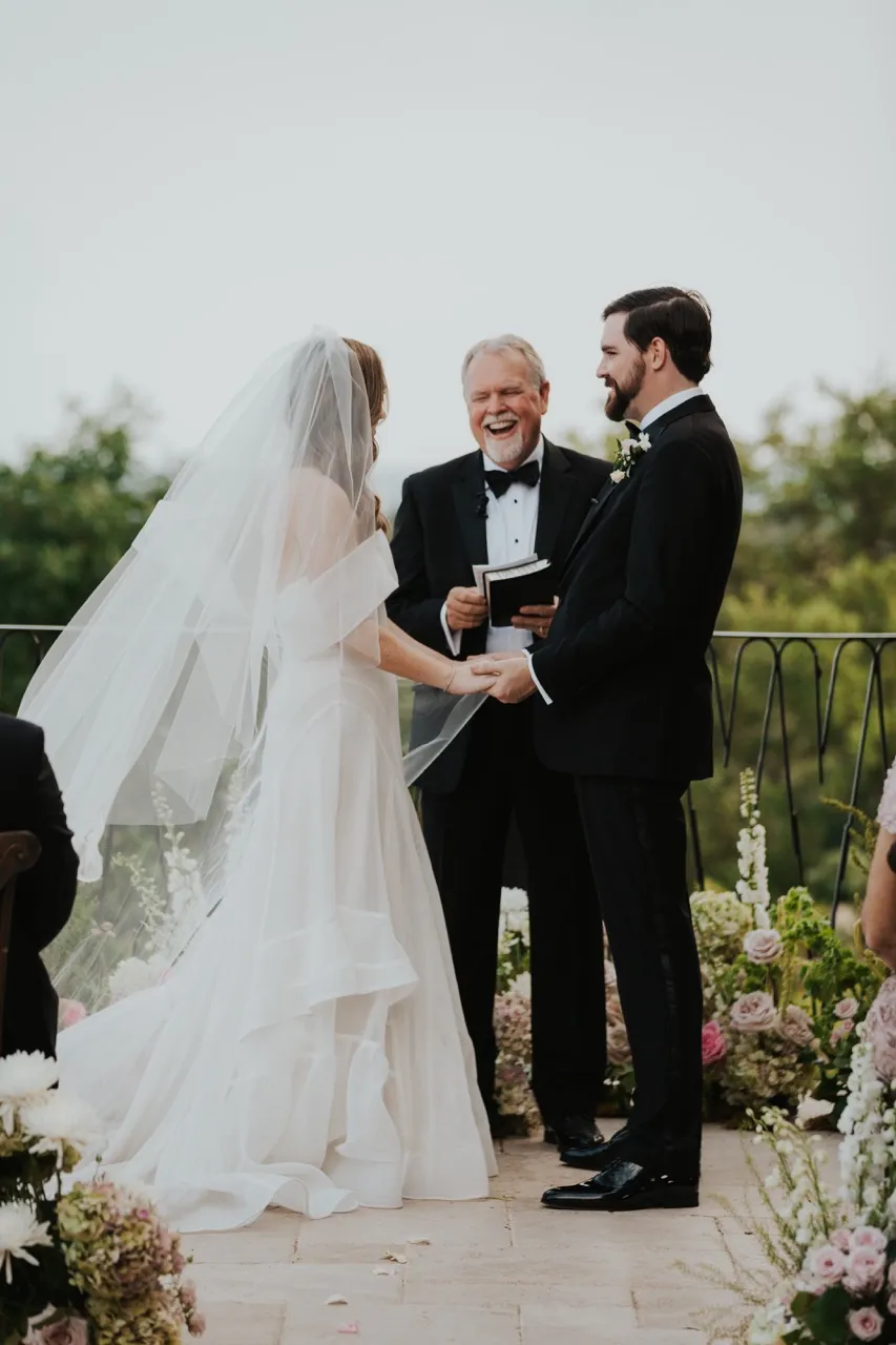 Real Poppy wedding — Everett + Shayne at Villa Antonia