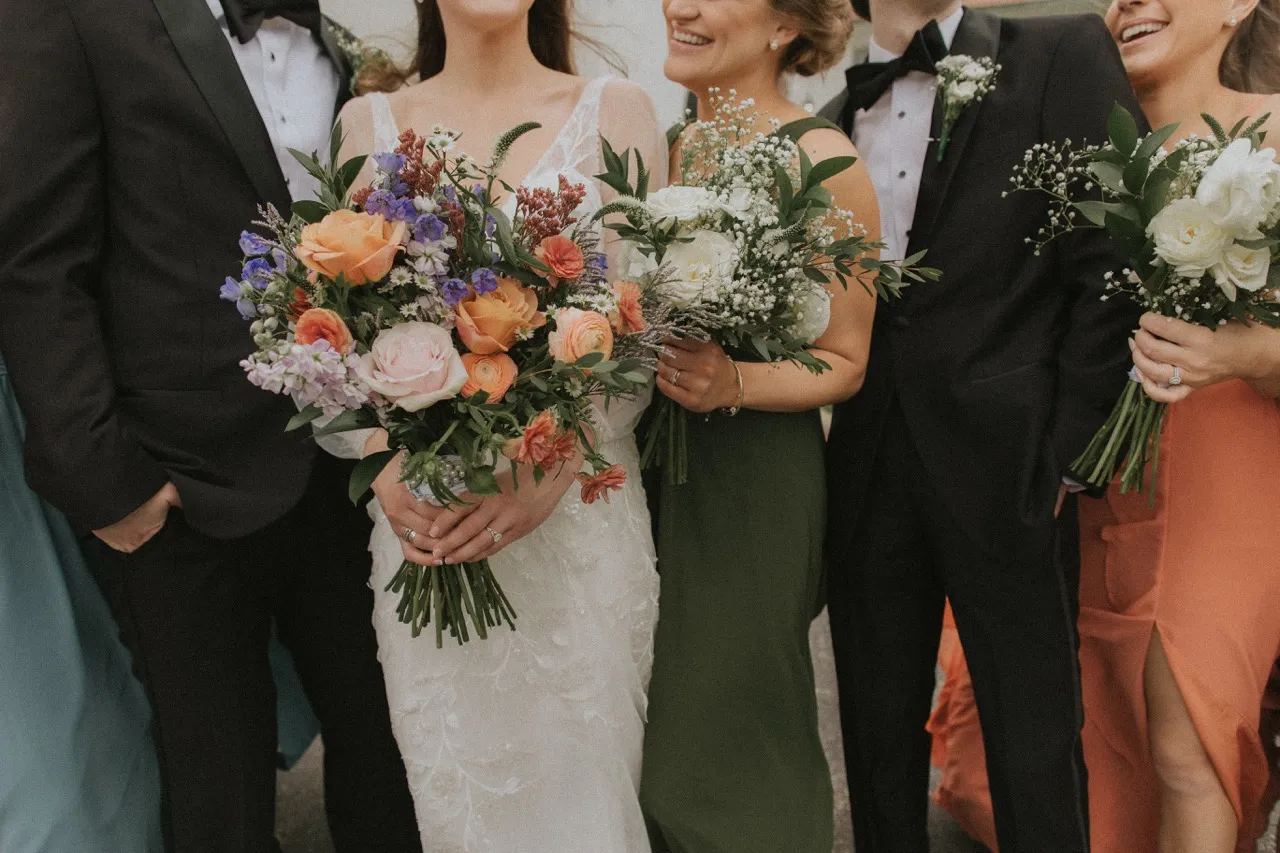 Real Poppy wedding — Emily + Kevin at Ravisloe Country Club