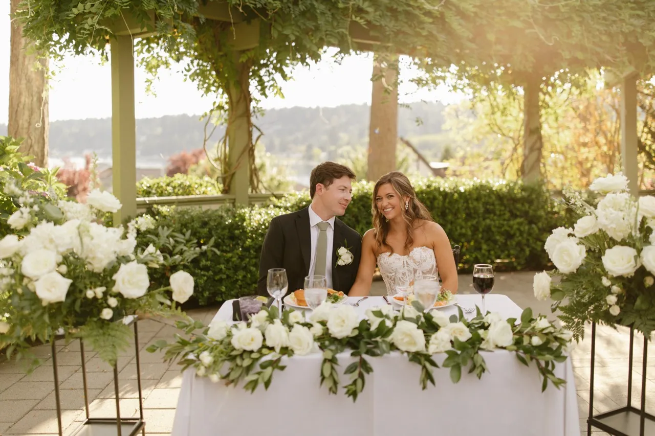 Real Poppy wedding — Lauren + Sam at Manor House