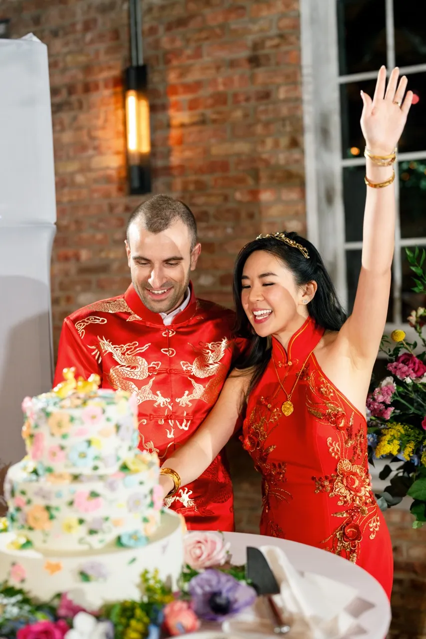 Real Poppy wedding — Emily + Julian at Loft Lucia
