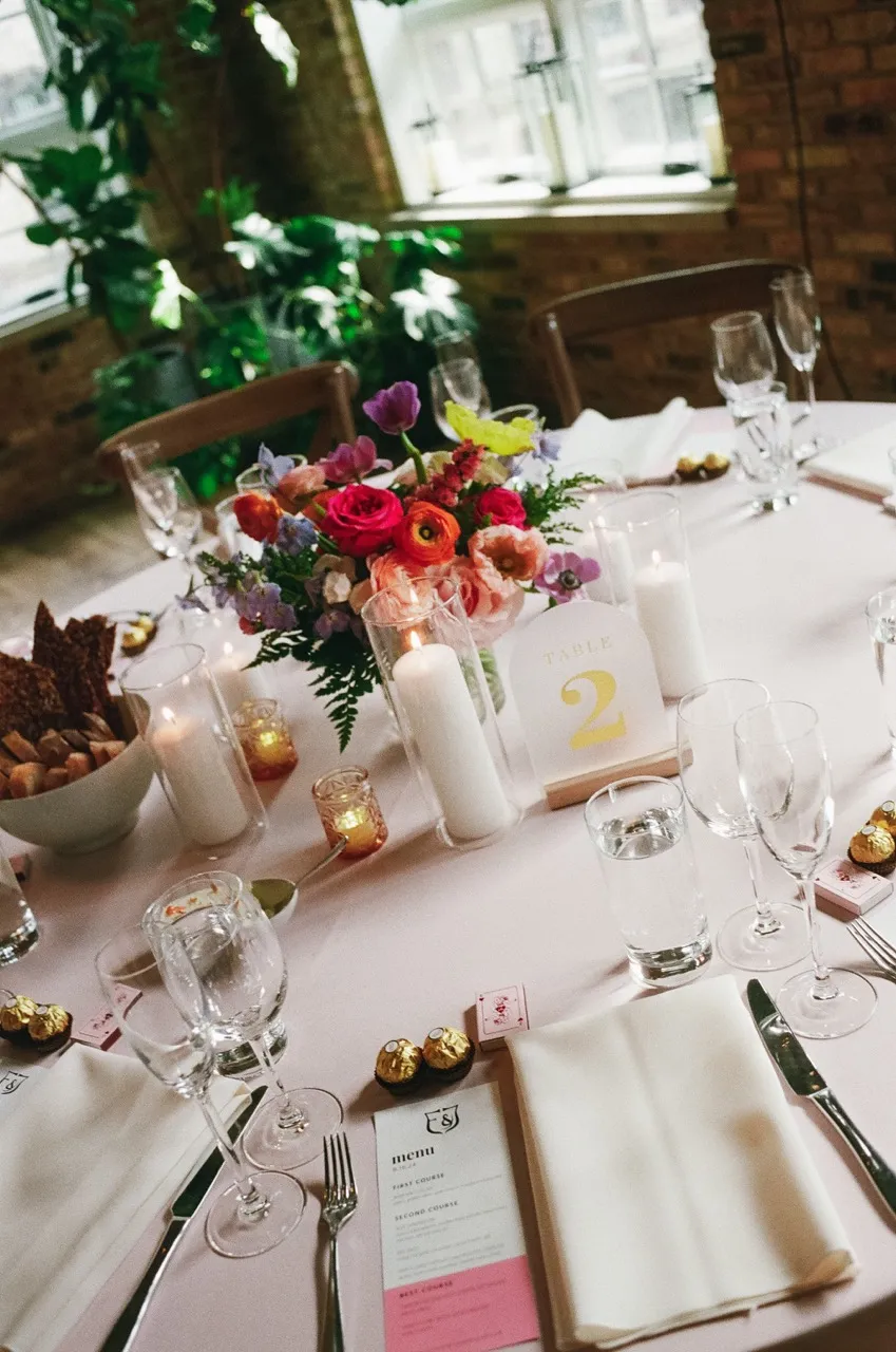 Real Poppy wedding — Emily + Julian at Loft Lucia