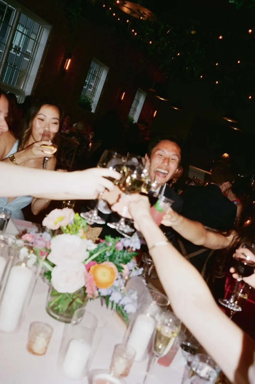 Real Poppy wedding — Emily + Julian at Loft Lucia