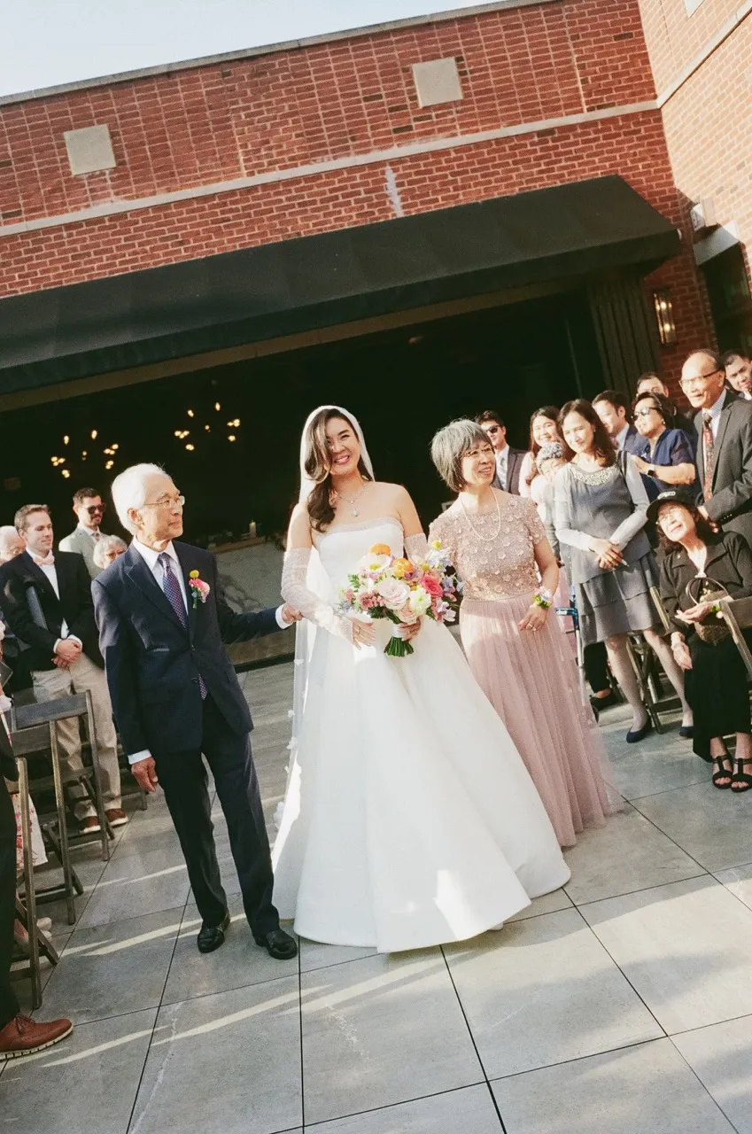 Real Poppy wedding — Emily + Julian at Loft Lucia