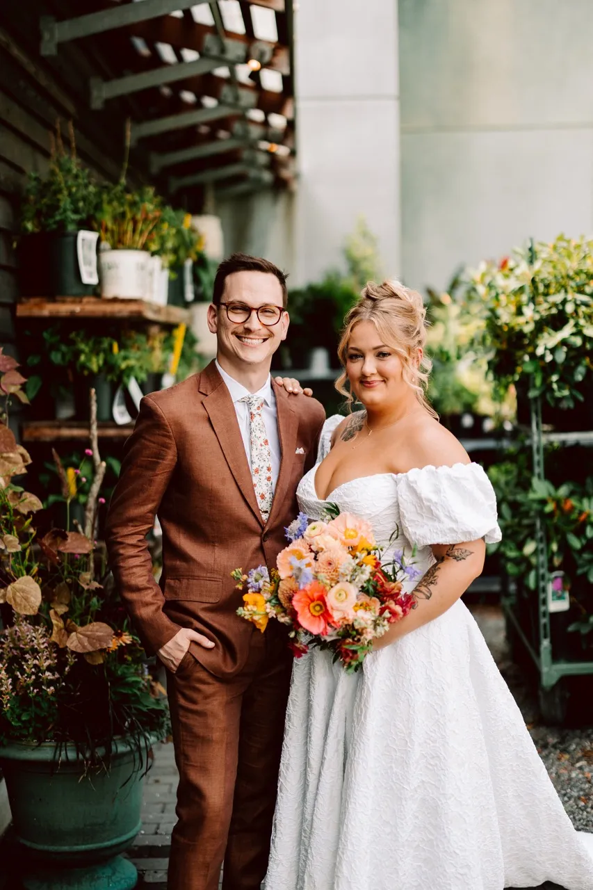 Real Poppy wedding — Kaitlyn + Patrick at Terrain Gardens